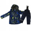 Detská kombinéza - Zimné kombinézy Xu Wear 98 Biela, námornícka modrá, viacnásobná (Chlapec's Winter Tik 98 Zimný oblek)
