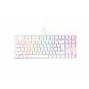 Genesis tichá herná klávesnica THOR 303/TKL/RGB/Outemu Peach Silent/Drôtová USB/US layout/Biela (NKG-2063)