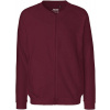 Neutral | O73501, Unisex bio mikina, červená Bordeaux, L