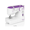 Texi Joy 1302 Purple - detský šijací stroj (Mechanický šijací stroj Texi Joy 1302 Purple, 13 programov, poloautomatická gombíková dierka, LED osvetlenie. Vhodný aj pre deti. Výkon motoru 70W.)