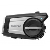 SENA 50C 50C-01 interkom pro motorky Kamera 4K Bluetooth 5.0 8000 m 1 ks. Černá, Stříbrná