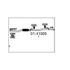 Výfukové potrubie MTS 01.41005 MTS MTS01.41005