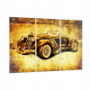Obrázok na skle 105x70 Classic Retro CAR (Obrázok na skle 105x70 Classic Retro CAR)