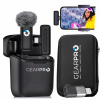 Kondenzátorový mikrofón GearPro Bezdrôtový kravatový mikrofón pre telefón USB C