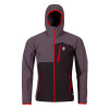 High Point Versa Hoody Jacket iron gate/black pánská lehká softshellová větruvzdorná bunda - XL