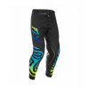 Kalhoty EVOLUTION, FLY RACING - USA 2025 (černá/modrá/hi-vis) Veľkosť: 30