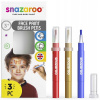 SNAZAROO Štětce Brush Pen s barvami na obličej Dobrodružství