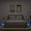 Prolenta Maison Exclusive Nočné stolíky s LED osvetlením 2 ks biele kompozitné drevo