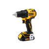 DEWALT Aku skrutkovač 18 V bez uhlíkovej kefky (2 x 1,5 Ah + nabíjačka + TSTAK) DCD708S2T