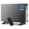 TAGRED TA941B , Elektrický konvektor 2000W, dálkové ovládání, časovač LCD, černý