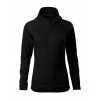 MALFINI DIRECT STRETCH 418 / Dámska stretch fleece bunda - čierna XS