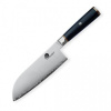 Nôž Dellinger kuchynský Santoku 180 mm Okami 3 layers AUS10