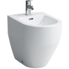 LAUFEN Pro samostatne stojací bidet ku stene, s otvorom, s prepadom, 360 x 530 mm, biela, s povrchom LCC, H8329524003021