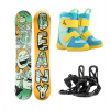 Beany TOOTHIE detský snowboard + Beany Kido viazanie + Beany Joker topánky - 125 cm + XXS (EU 25-32)
