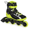 MsrFIT Fitness kolieskové korčule, žlté, ABEC5, veľ. 40