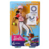 Bábika Barbie Mattel Olympijský softball + príslušenstvo