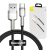 Kábel USB pre USB-C Baseus Cafule, 66 W, 1 m (čierny) 6953156209756