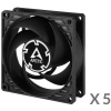 ARCTIC P8 PWM PST Value pack (5ks) ventilátor - 80mm