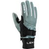 Dámske bežkárske rukavice Leki PRC ThermoPlus Shark Women - black/ice green 8.0