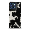 Lesklý kryt na mobil Motorola Moto G57 Power - Mobiwear Glossy G165G, černá strakatá (Prémiové lesklé pouzdro, obal, kryt Mobiwear Glossy na mobil Motorola Moto G57 Power s motivem)