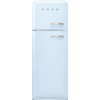 Kombinovaná chladnička s mrazičkou Smeg FAB30LPB5 pastel modrá ľavý pánt
