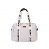 Childhome Prebaľovacia taška Mommy Club Signature Teddy Off White
