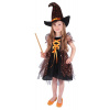 Rappa Kostým čarodějnice/halloween hvězdička vel. L