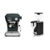 Ascaso Dream ONE, Anthracite + Rocket Espresso GIANNINO, black/chrome