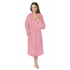 Bellatex dámský froté župan růžový - vel. M