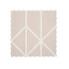 TODDLEKIND Hracia podložka Puzzle Prettier Nordic Vintage Nude 120 x 180 cm