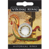 Pozlátený vikingský prsteň so skrúteným vzorom