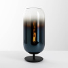Stolná lampa Artemide Gople Mini, modrá/čierna - 1409350A