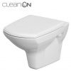 Cersanit CARINA WC misa závesná CleanOn 52,5x35cm, Biela Hranatá + sed. Duroplast K701-033 K701-033