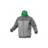 HEINER nepromokavá bunda tmavě šedá/zelená L (52)