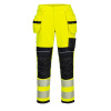 PORTWEST HI-VIS MODAFLAME STRETCH FR407 / Reflexné nehorľavé nohavice, stretch - HV žltá/čierna UK 36/EU 52