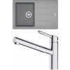 Set Franke G188 (dřez BFG 611-78 Šedý kámen + baterie FC 3055.031 ORBIT Chrom) 114.0650.590