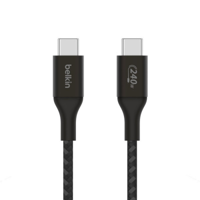 Belkin CAB015bt2MBK Boost Charge USB-C to USB-C, 2m, černý (CAB015bt2MBK)