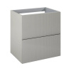 Kúpeľňová skrinka pod umývadlo Jungborn NONUS fume 600 x 635 x 453 mm