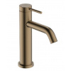 Hansgrohe Tecturis S - Umývadlová batéria s výpusťou, EcoSmart, kefovaný bronz 73310140