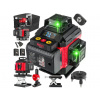 Křížový laser 360° samonivelační, 4D, zelený RED TECHNIC