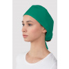 Dámska zdravotnícka farebná čiapka M-321, zelená (Zdravotnícke oblečenie)