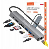 Adaptér USB-C HUB 8v1 HDMI 2.0 4K 60 Hz Gigabit Ethernet 1000 Mb/s Zenwire HUB81