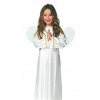Dievča anjel s krídlami 122cm