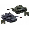 Sada R/C Tankov Diaľkovo Ovládané Vojenské Vozidlá 1:28 2 Ks