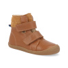 Barefoot dětské zimní boty Koel - Brandon 2.0 WP Wool Cognac hnědé