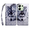 Peňaženkové 3D puzdro na Xiaomi Redmi Note 13 4G - Husky