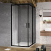 Ravak Sprchový kout Blix Slim BLSRV2 BLSRV2-90 černá+Transparent X1LM70300Z1