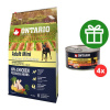 ONTARIO Dog Adult Mini Chicken & Potatoes & Herbs 6,5 kg