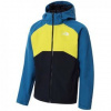 The North Face Stratos Aviator Navy Yellow Blue Pánska Bunda Veľkosť XXL