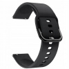 UNIVERZÁLNY Remienok pre Smartwatch 20mm ČIERNY